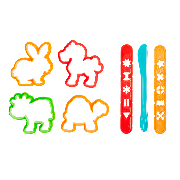 Play dough set with basket