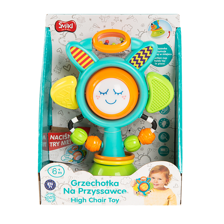 Colorful rattle