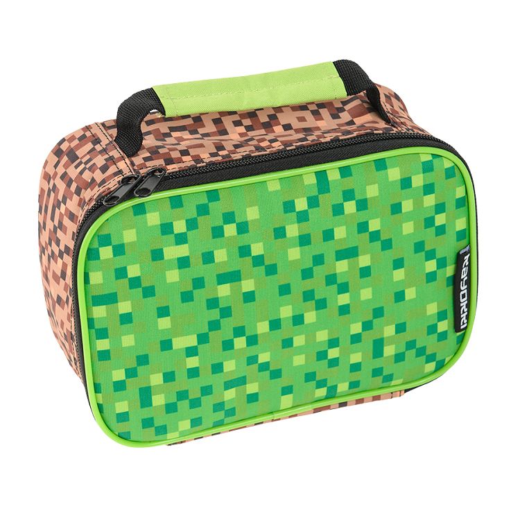 Ισοθερμική τσάντα φαγητού πράσινο με Pixel