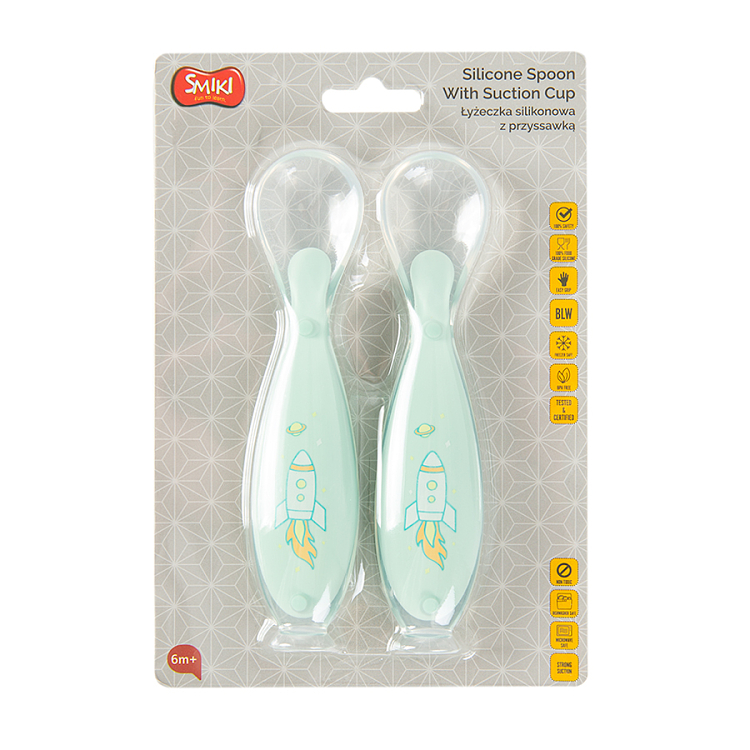 Set of mint spoons