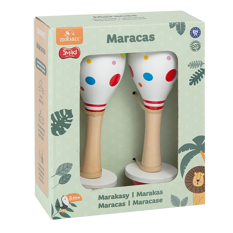 Wooden maracas