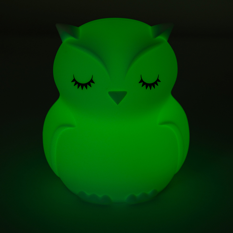 LED silicone LAMP OWL