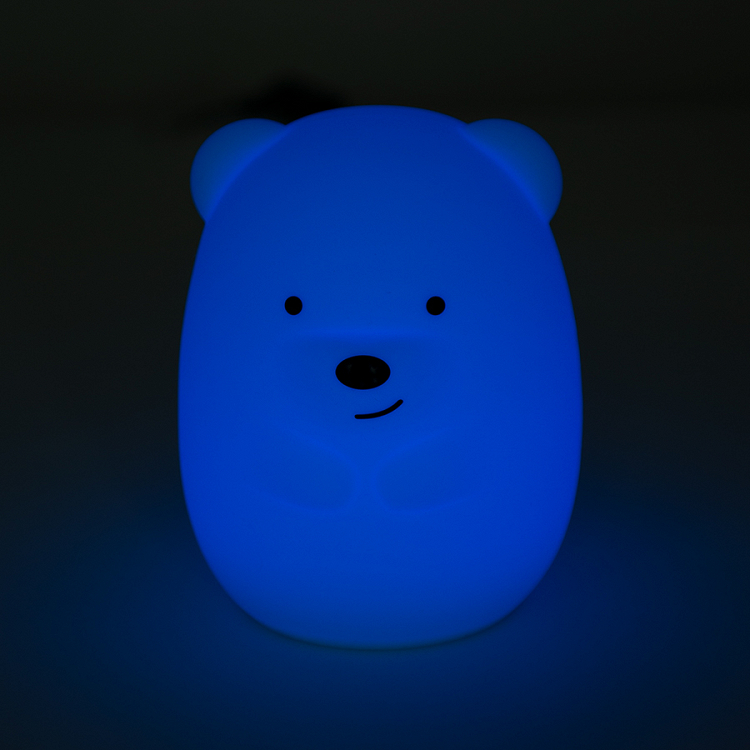 Λάμπα σιλικόνης LED αρκουδάκι