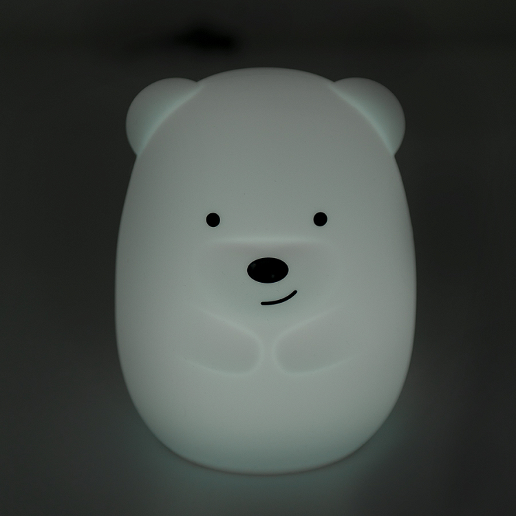 LED silicone lamp bear