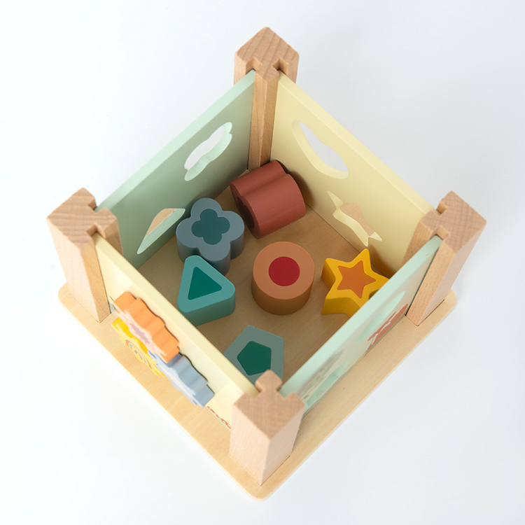 Παιχνίδι ξύλινο εκπαιδευτικός κύβος