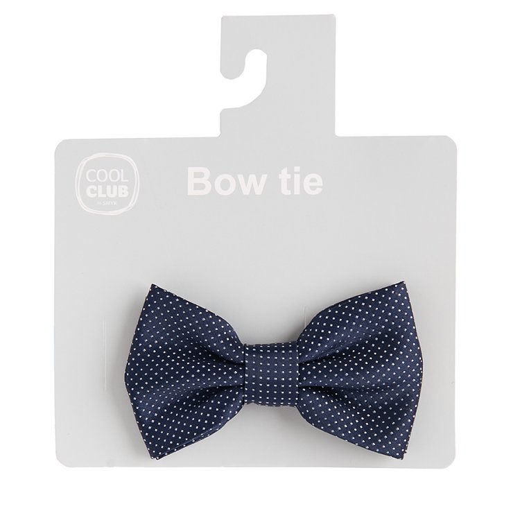 Blue headband with a bow