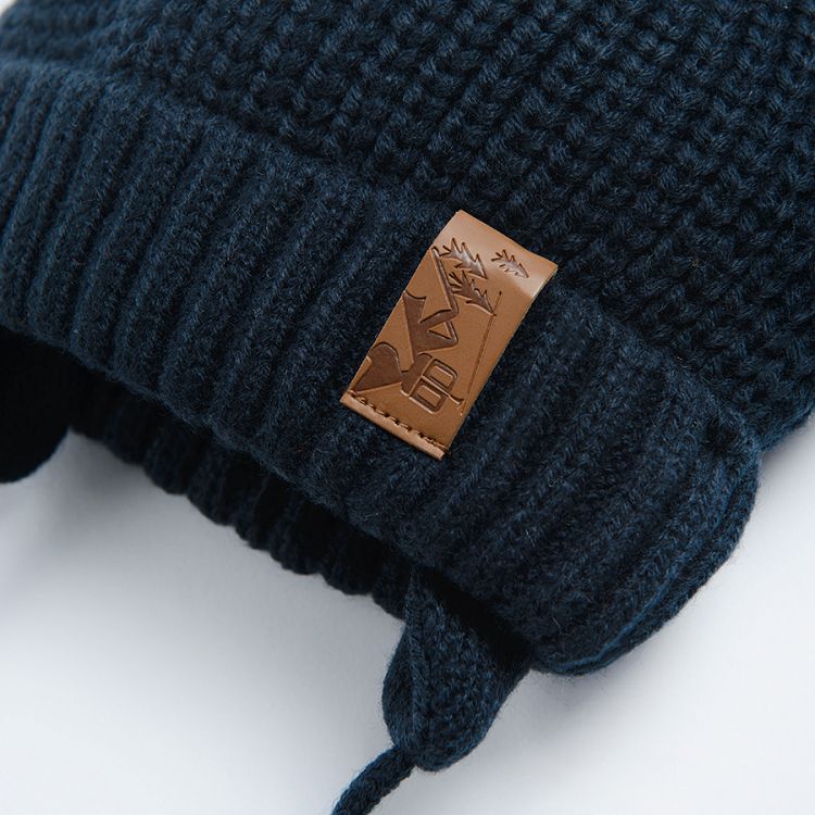Navy blue winter cap