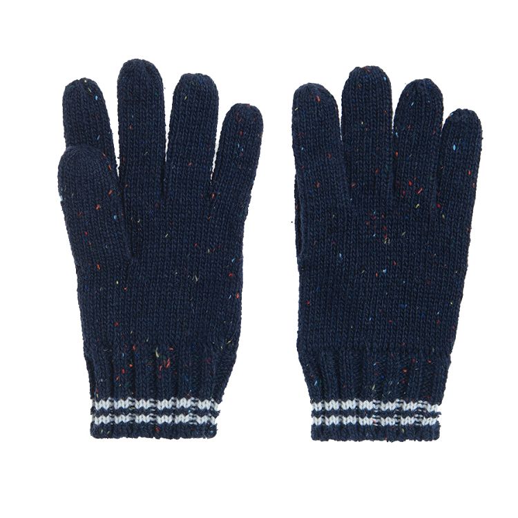 Dark blue gloves