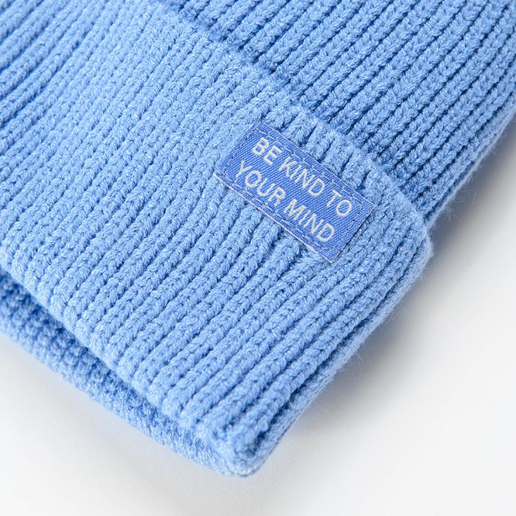 Blue cap