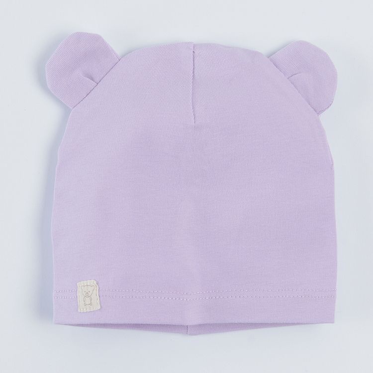 Mint and purple all year round beanies - 2 pack