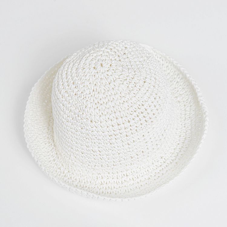 White Panama hat