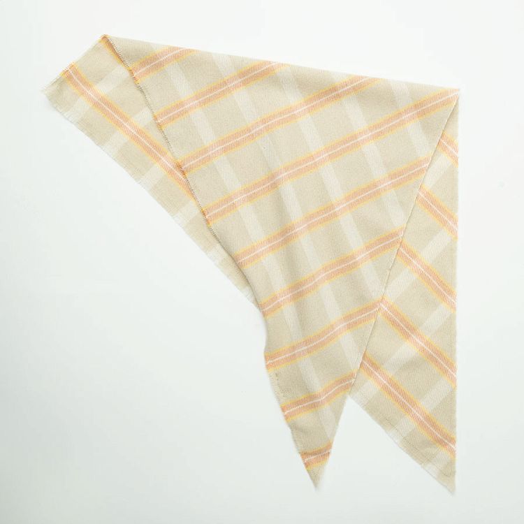 Checked neckerchief