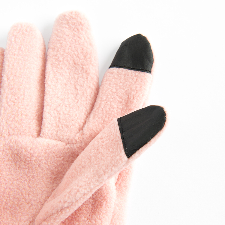 Pink gloves