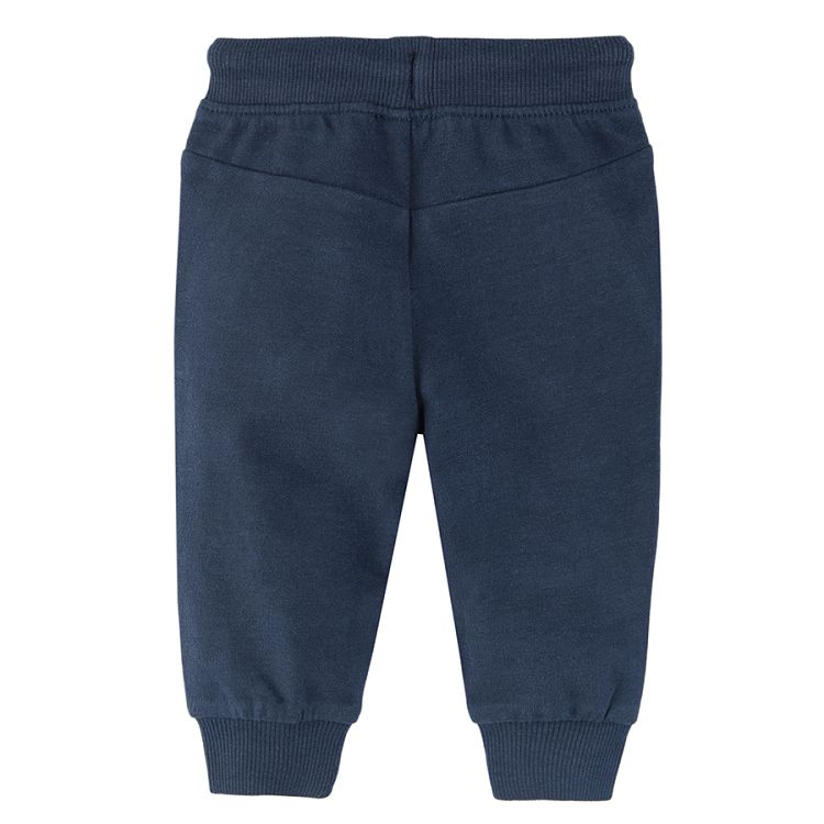 Navy blue jogging pants