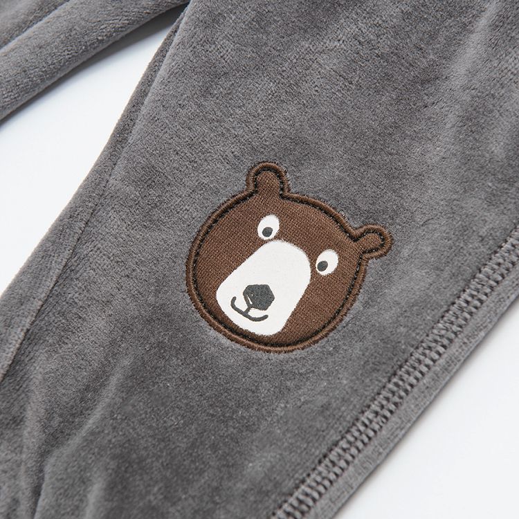 Graphite jogging pants
