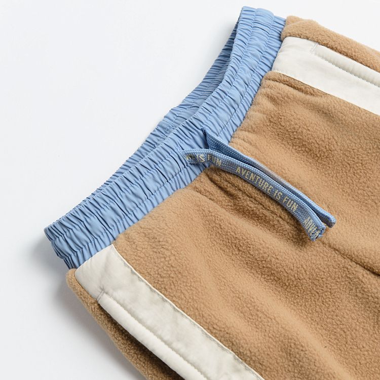 Beige jogging pants