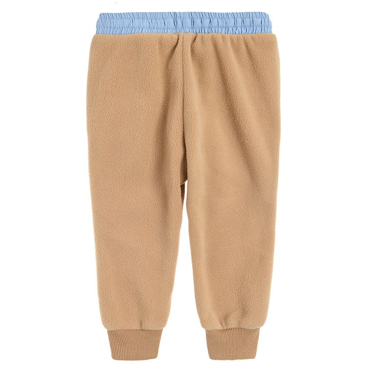 Beige jogging pants