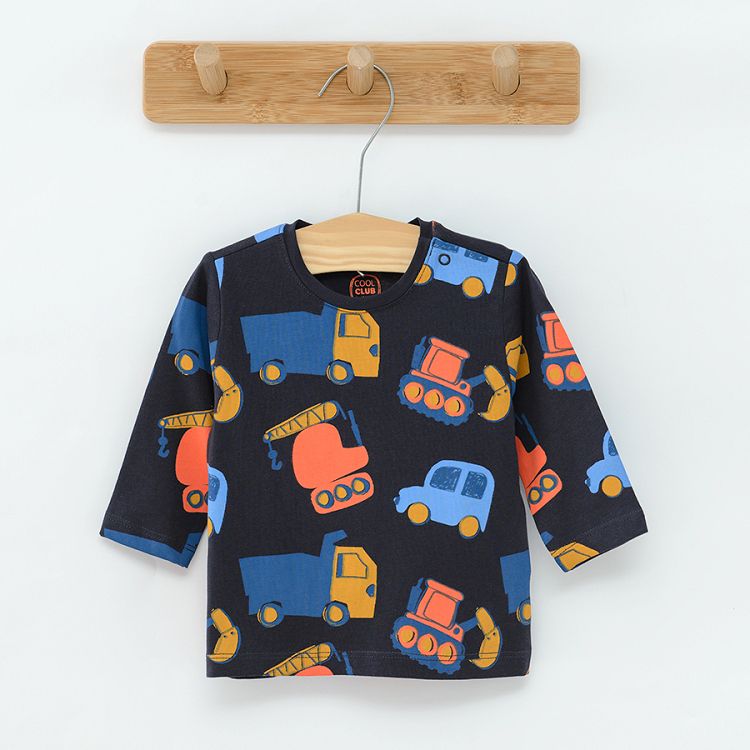 Multiple design Bsck to School long sleeve blouses 3 pack