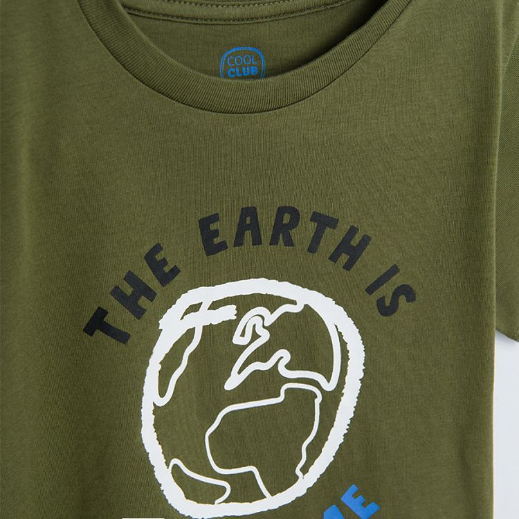 Green Earth short sleeve blouse