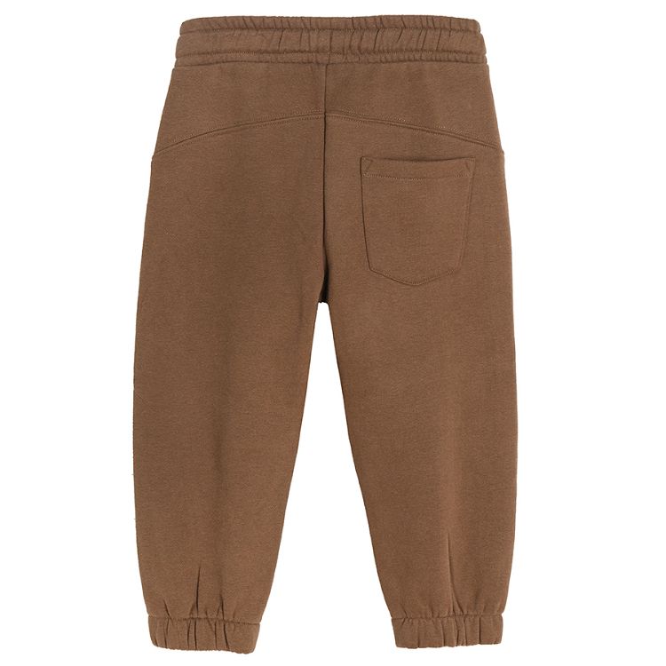 Brown jogging pants
