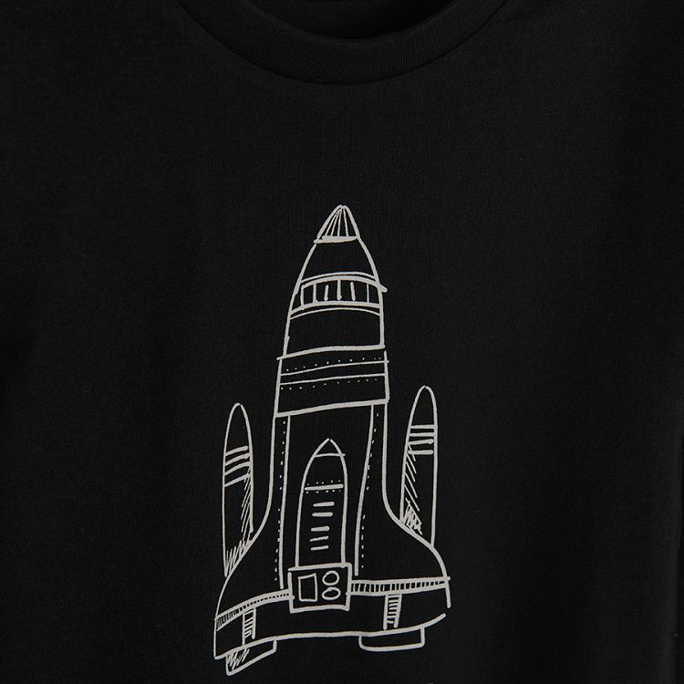 Spaceship long sleeve blouses 2-pack