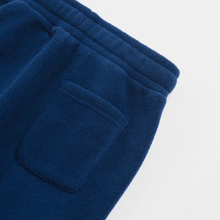Navy blue jogging pants