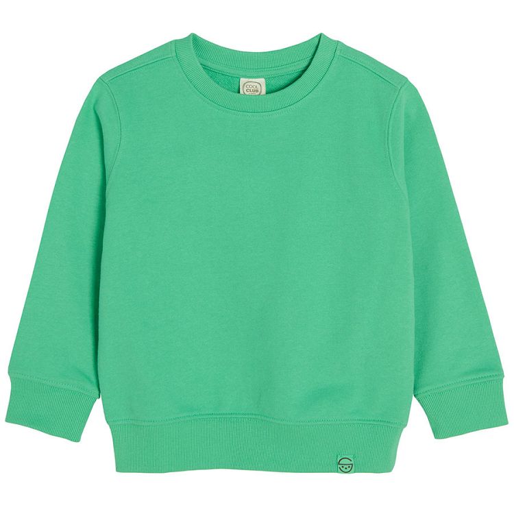 Green sweatshirt