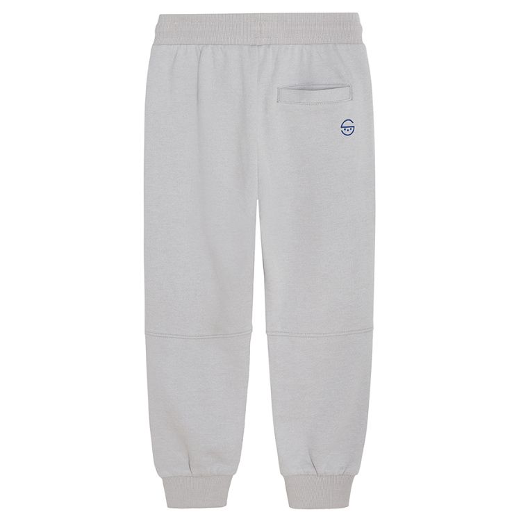 Green and grey jogging pants with adjustable waist- 2 pack