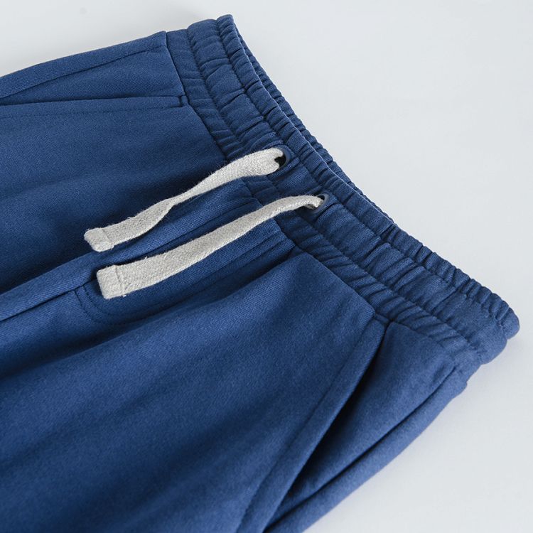 Set blue hooded sweatshirt and jogging pants