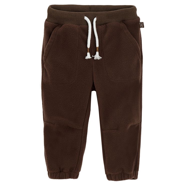 Brown jogging pants