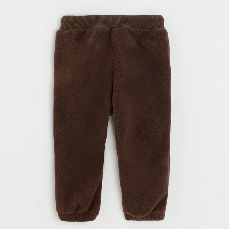 Brown jogging pants