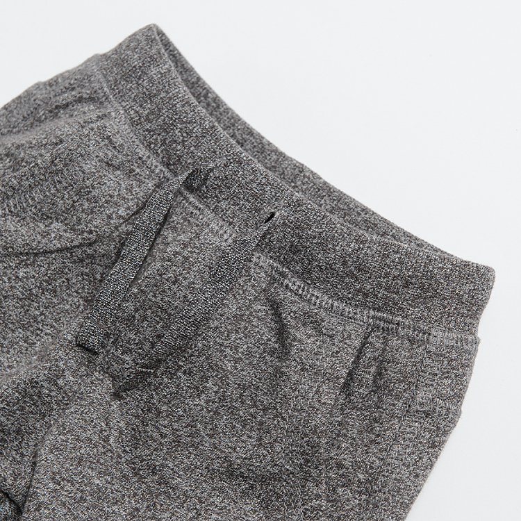 Anthracite sweatpants with cord