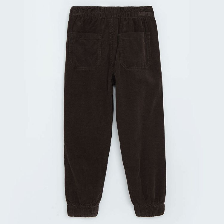 Cοrduroy pants with fleece lining