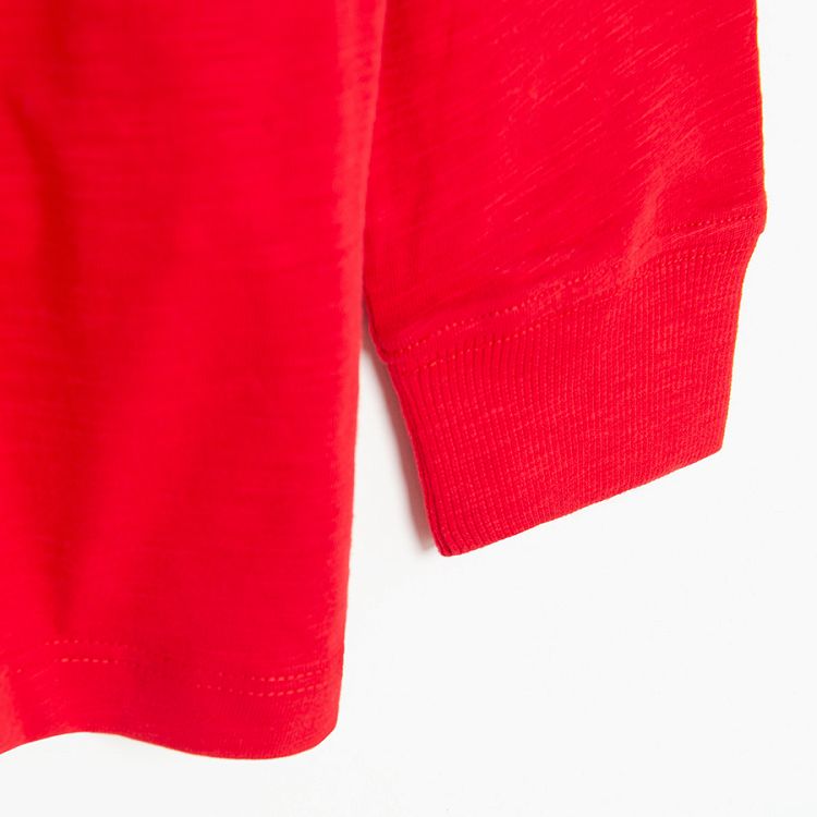 Red sweatshirt