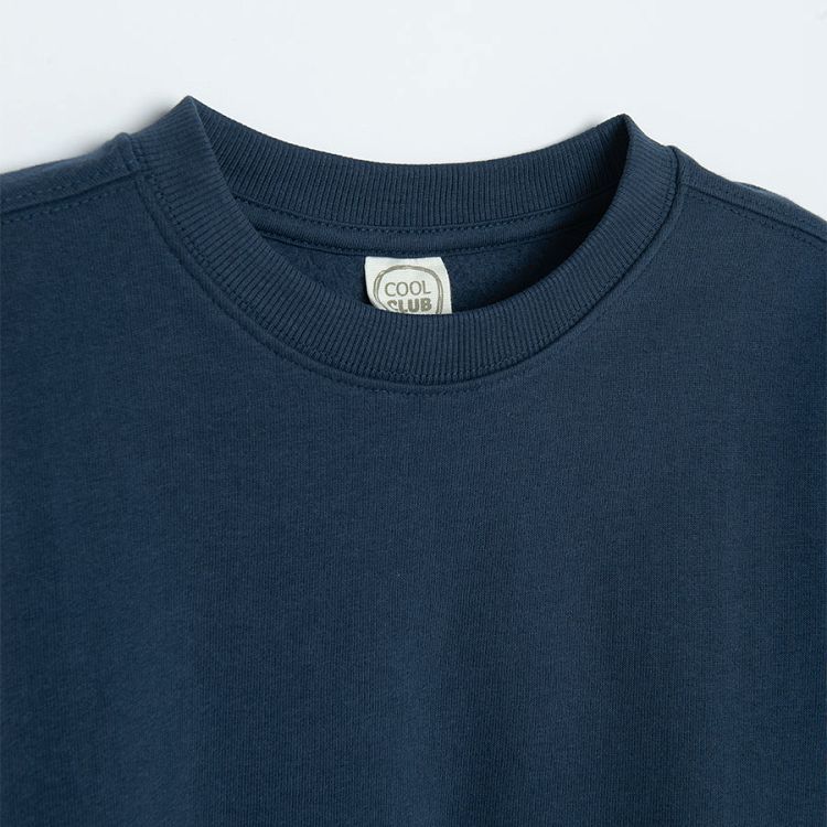 Blue sweatshirt