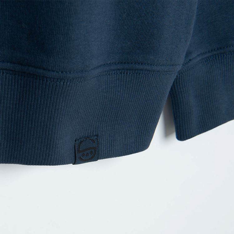 Blue sweatshirt