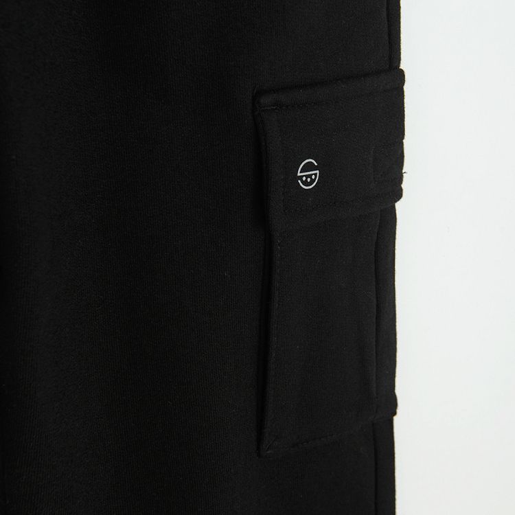 Φόρμα μαύρη με τσέπες