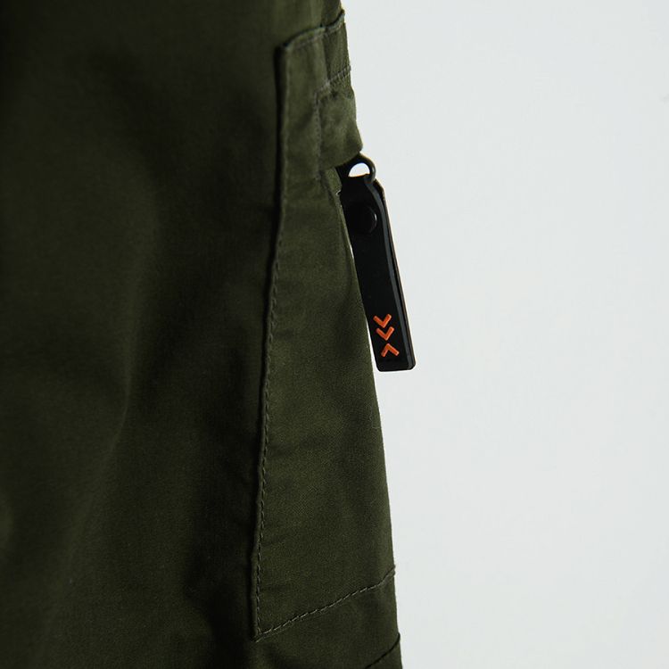 Black cargo trousers