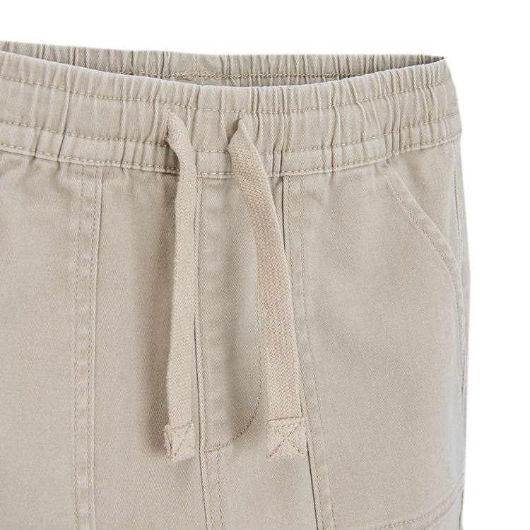 Cargo type pants with cord