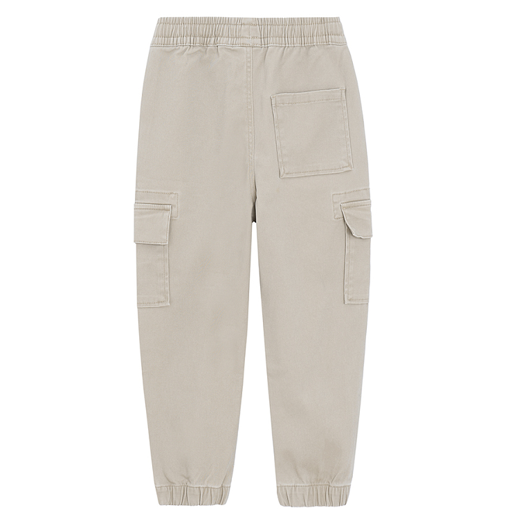 Cargo type pants with cord