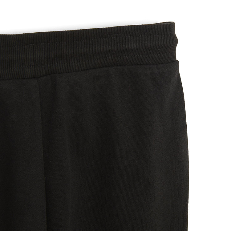 Black sweatpants with cord
