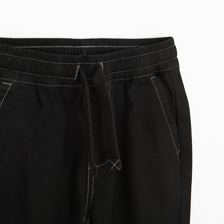 Black pants with cord