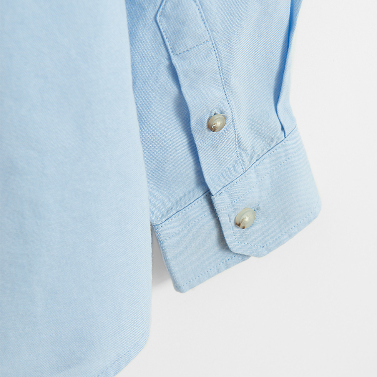 Light blue long sleeve button down shirt