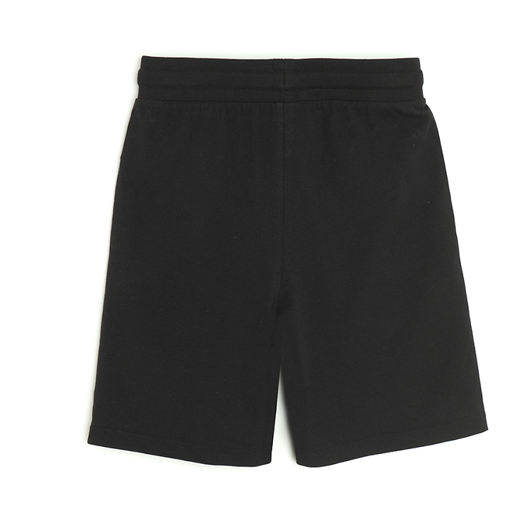 Black long shorts with cord
