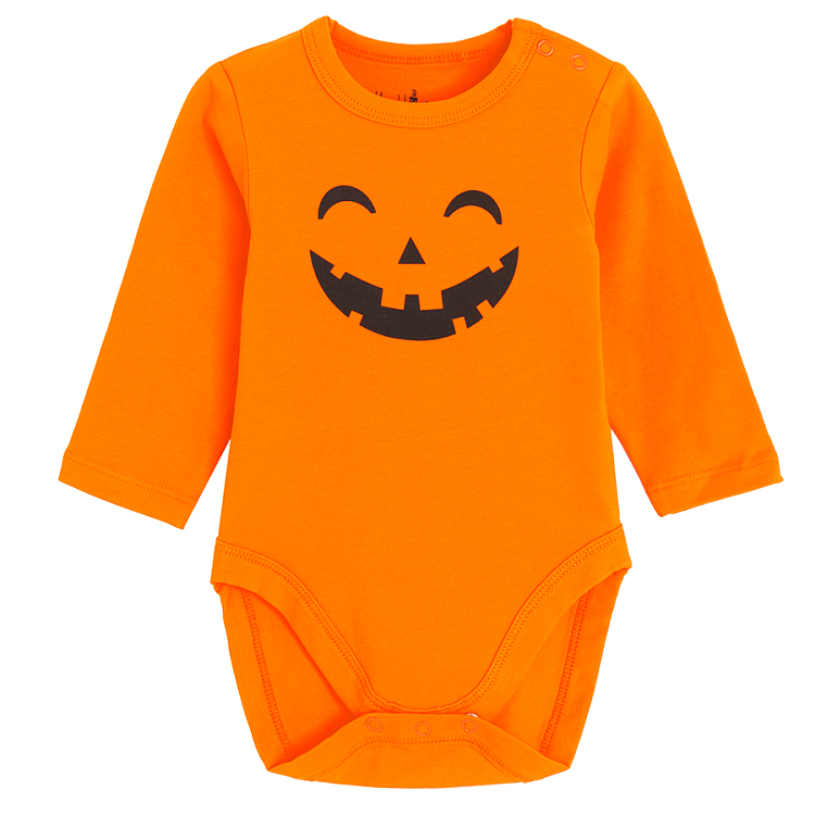 Φορμάκι πορτοκαλί μακρυμάνικο HALLOWEEN