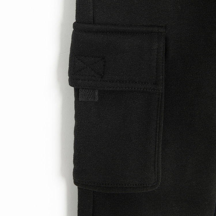 Dark grey cargo jogging pants