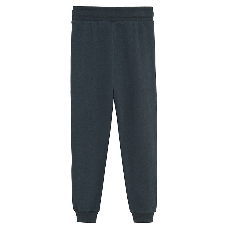 Blue jogging pants