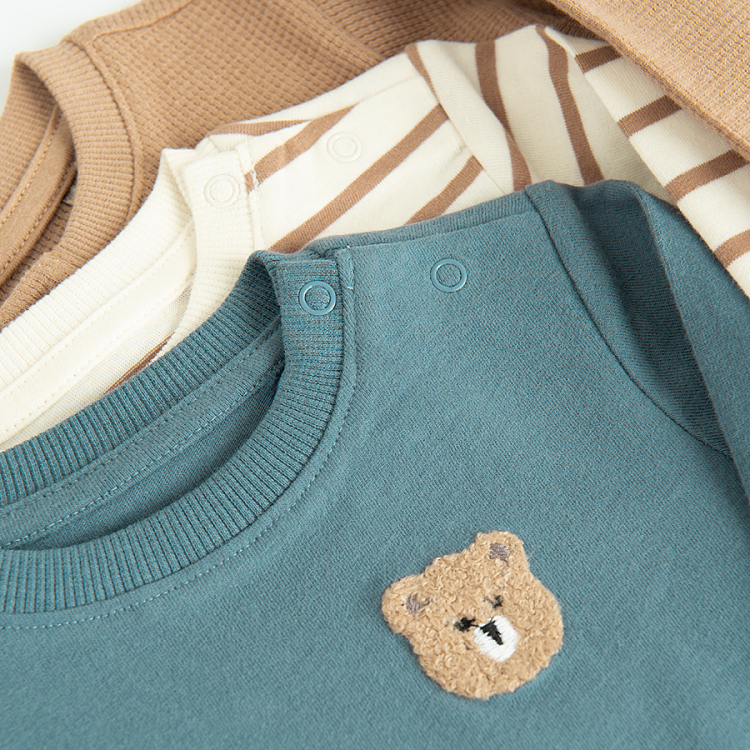 T-SHIRT L/S 3-PACK