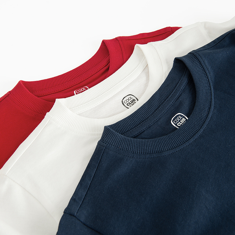 T-SHIRT L/S 3-PACK
