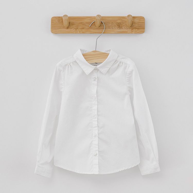 White button down shirt